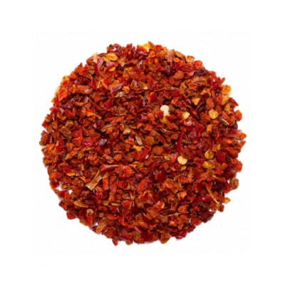 Paprika red small cubes 2-4mm, 1 kg